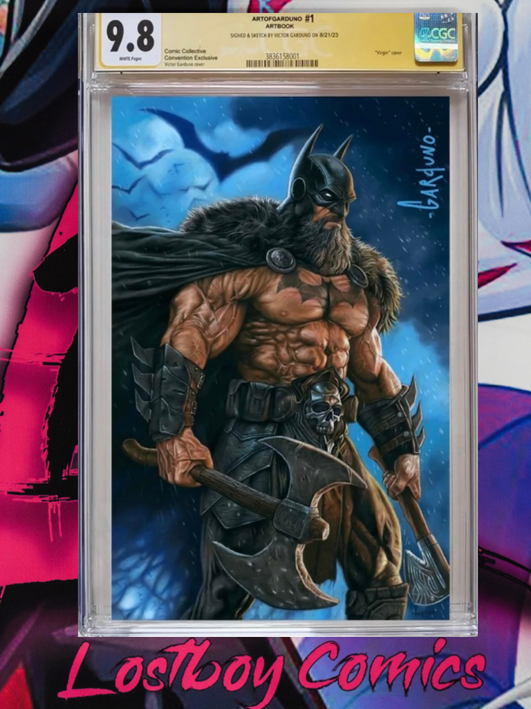 Knight Viking #1 Victor Garduno CGC 9.8 Signed – Lostboy Comics