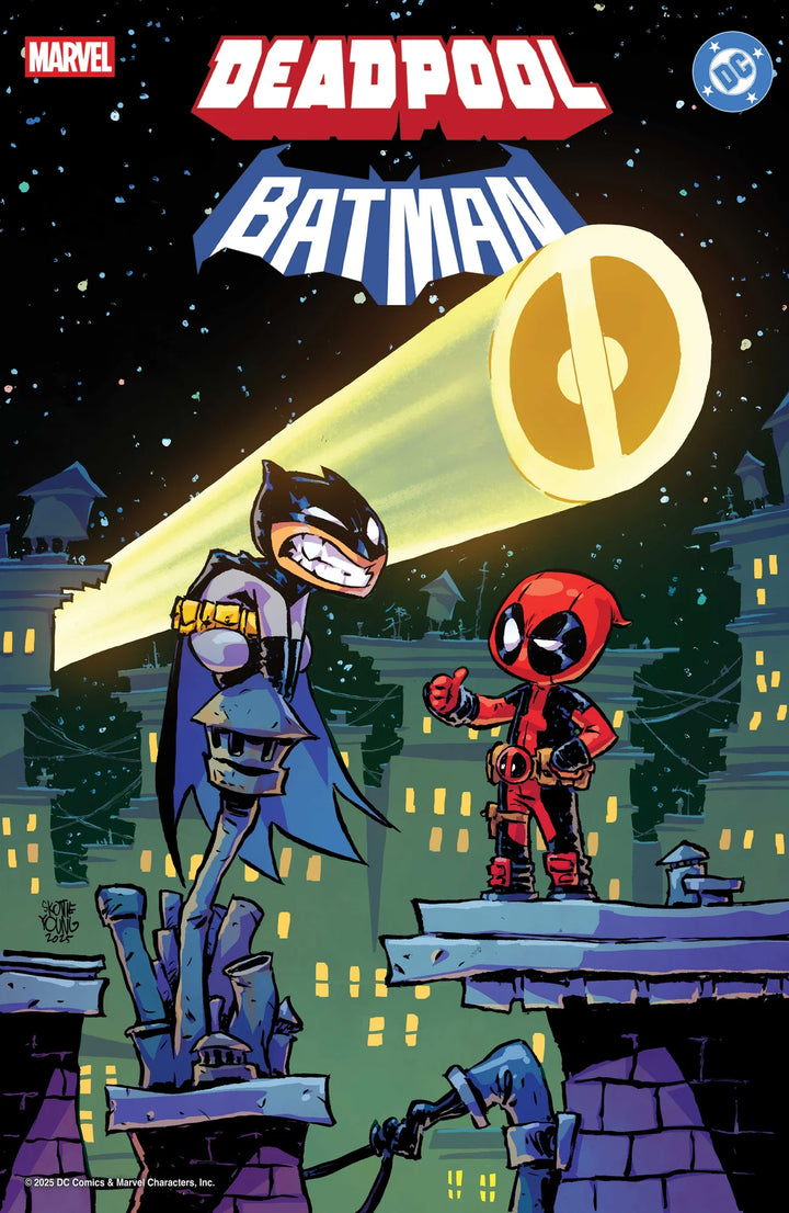 MARVEL/DC: DEADPOOL/BATMAN #1 SKOTTIE YOUNG CGC 9.8
