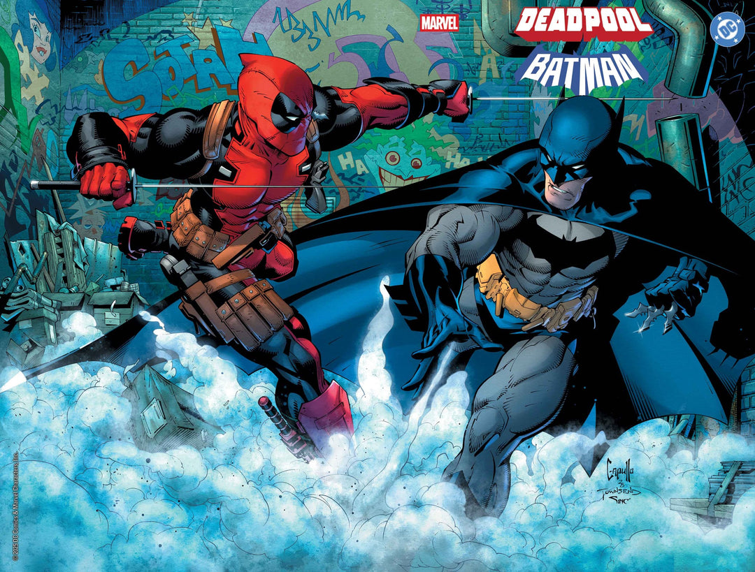 MARVEL/DC: DEADPOOL/BATMAN #1 GREG CAPULLO WRAPAROUND CGC 9.8