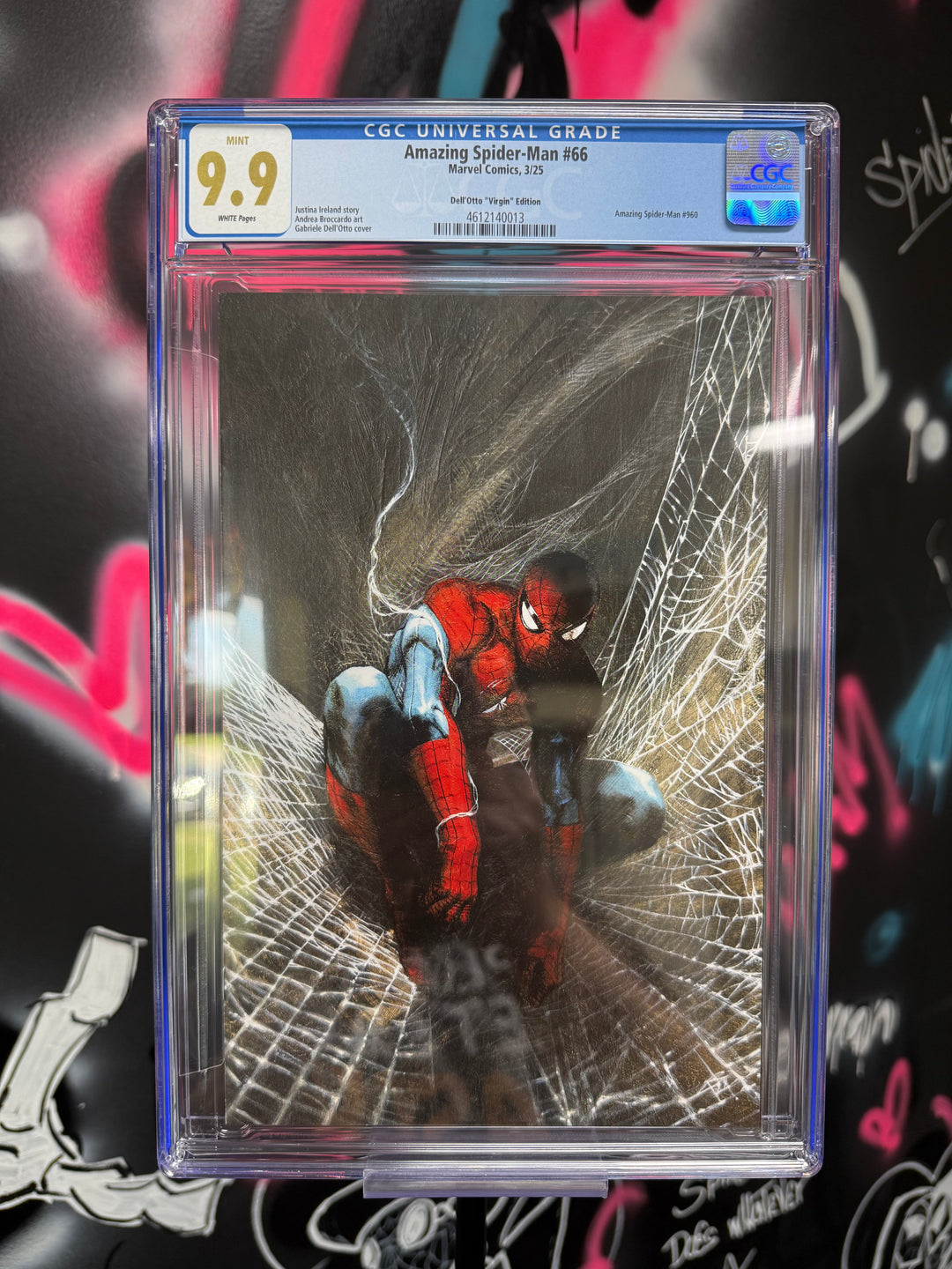 Amazing Spider-Man #66 Dell'Otto Exclusive Virgin CGC 9.9