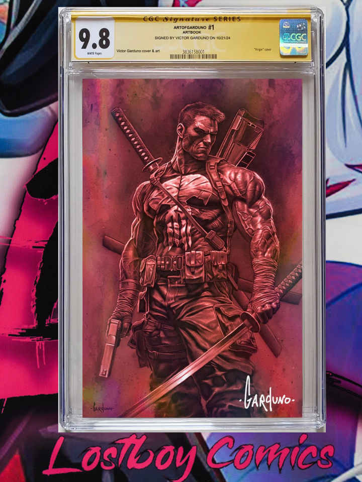 Shadows of Castle #1 Garduno Blood Foil CGC 9.8 Signed