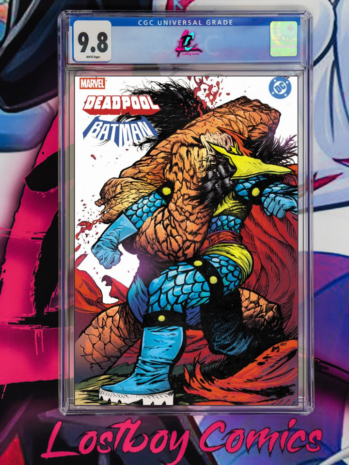 MARVEL/DC: DEADPOOL/BATMAN #1 DANIEL WARREN JOHNSON CGC 9.8