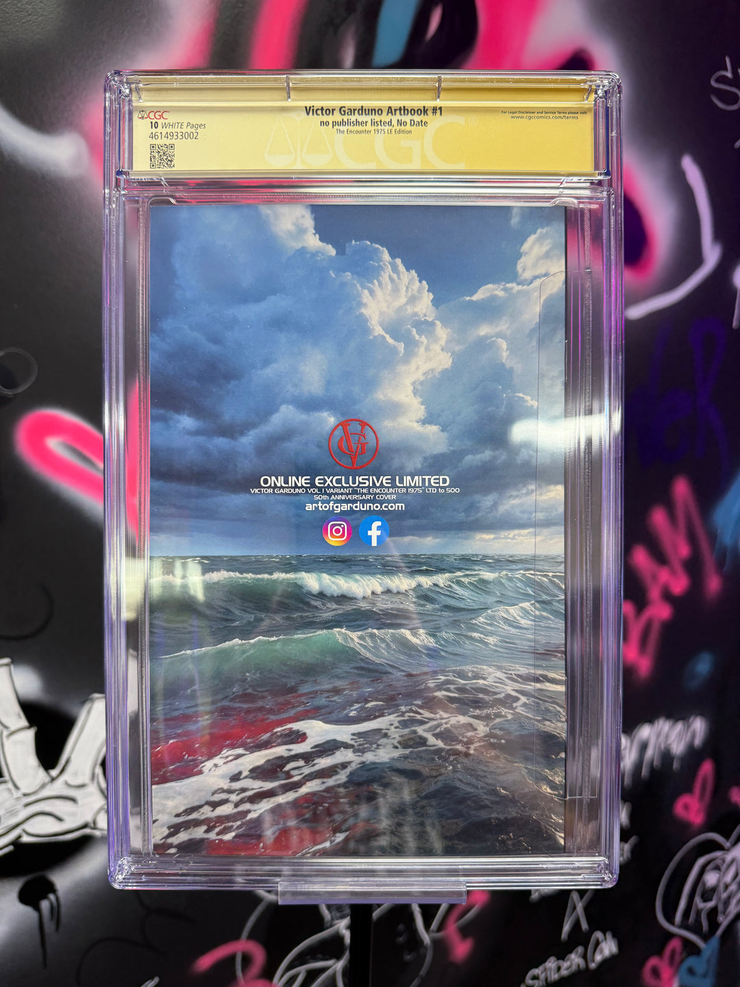 Jaws 50th Anniversary #1 CGC 10 Signed by Victor Garduno