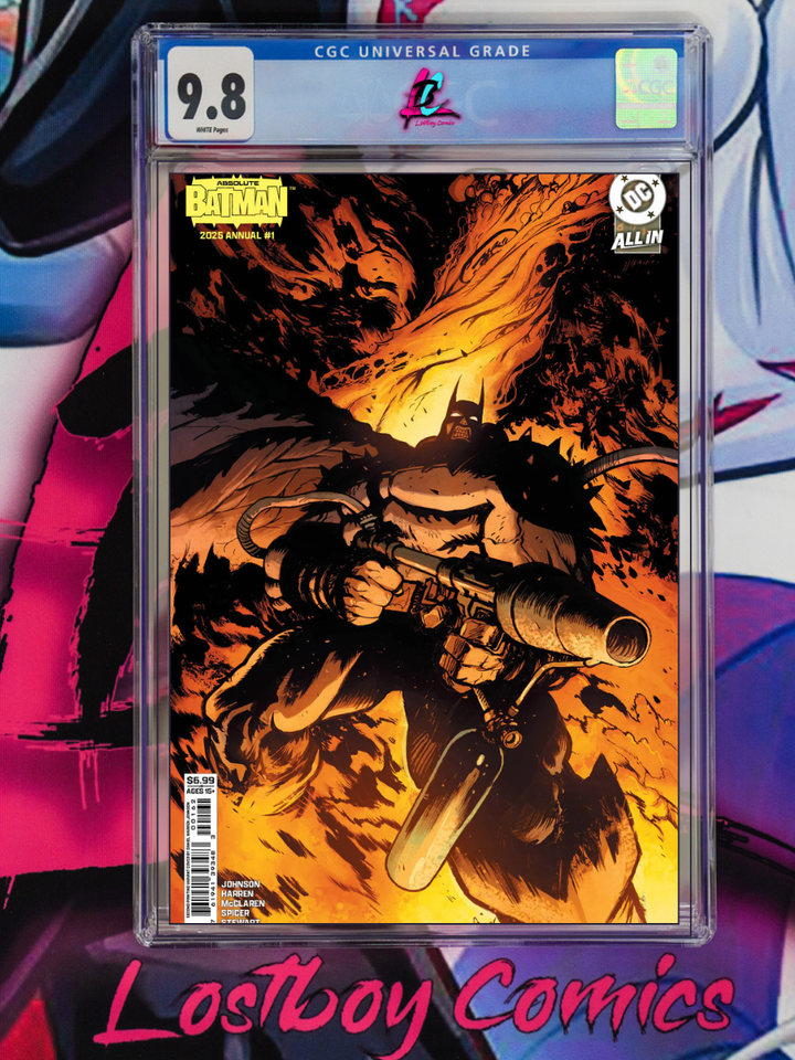 Absolute Batman 2025 Annual #1 2nd Print Daniel Warren Johnson B CGC 9.8