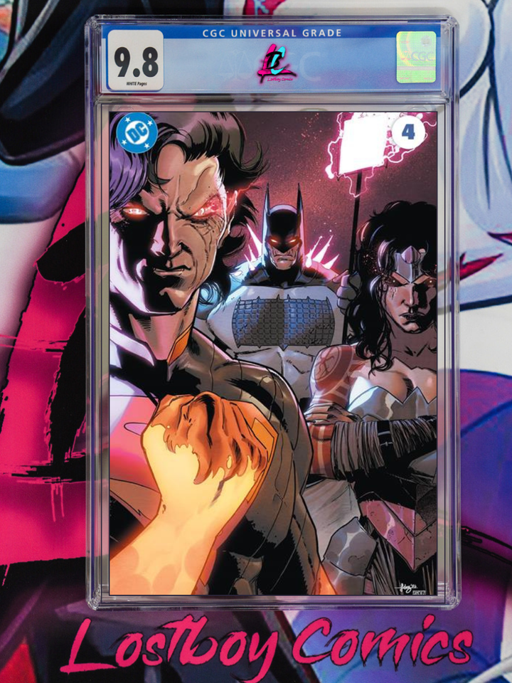 DC K.O. #4 JAVIER FERNANDEZ ACETATE CGC 9.9