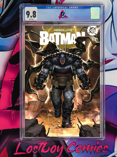 ABSOLUTE BATMAN 18 INHYUK LEE Exclusive CGC 9.8 – Lostboy Comics