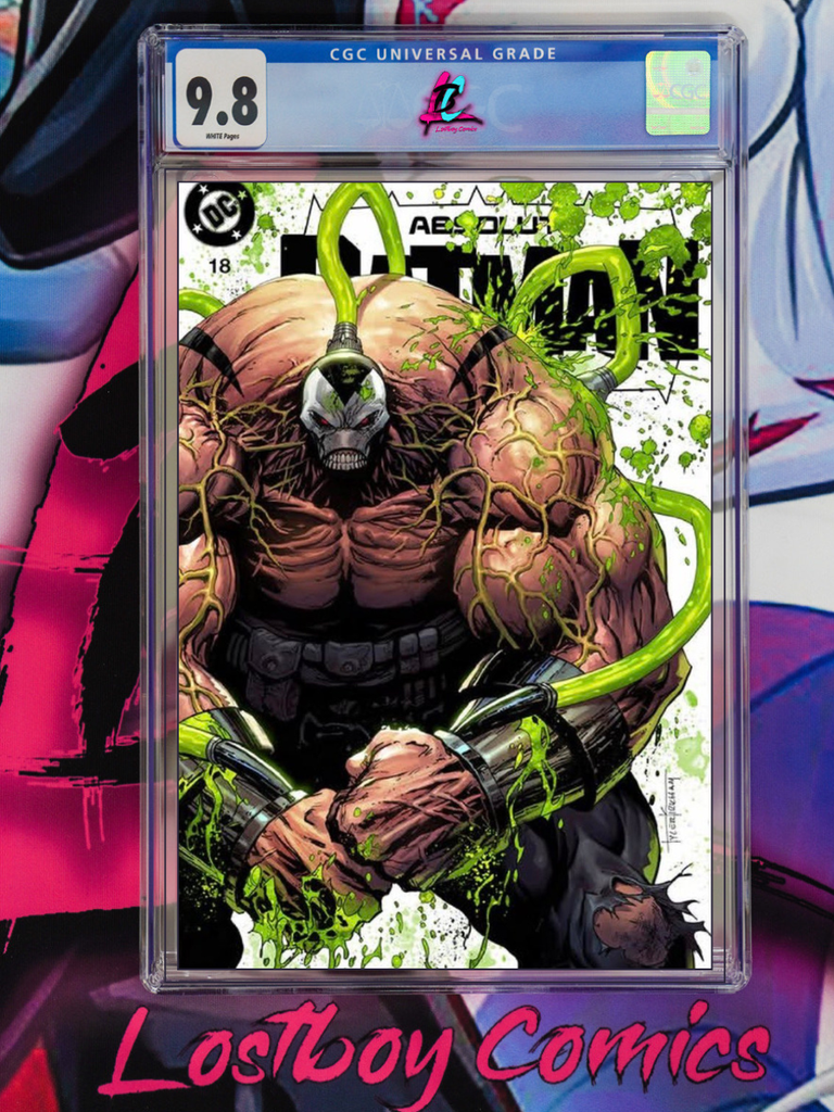Absolute Batman #18 Tyler Kirkham Venom Surging Bane CGC 9.8 Absolute Batman #18 Tyler Kirkham Venom Surging Bane CGC 9.8