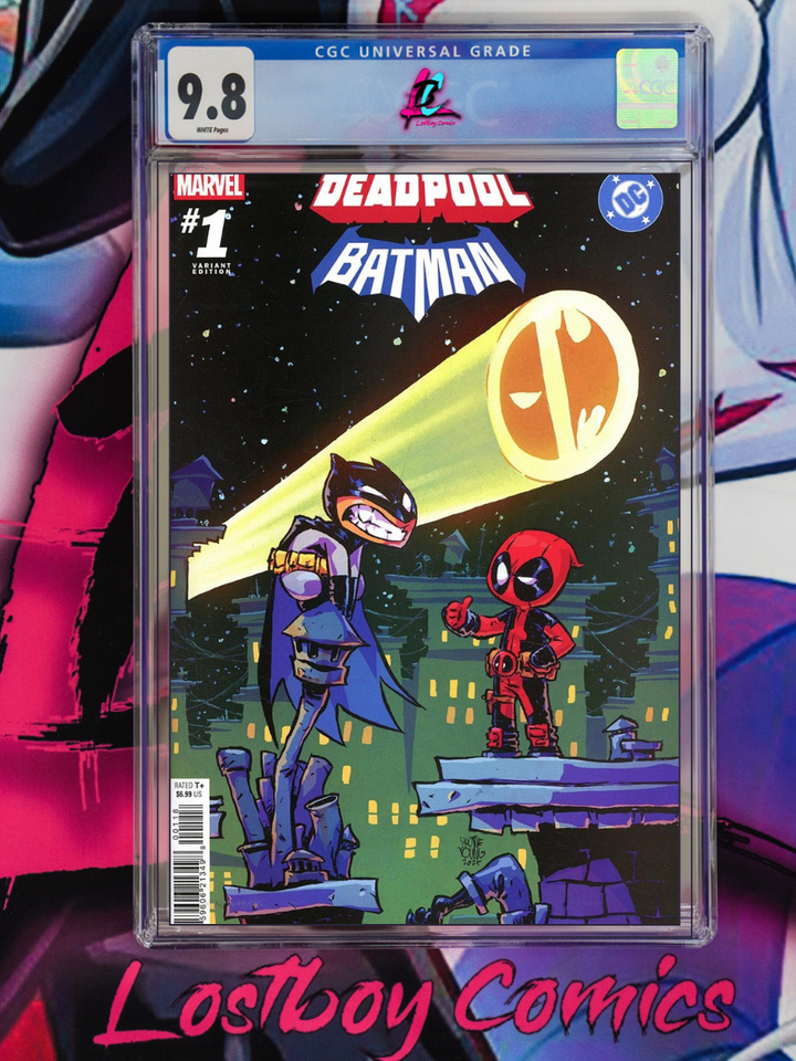 MARVEL/DC: DEADPOOL/BATMAN #1 SKOTTIE YOUNG CGC 9.8