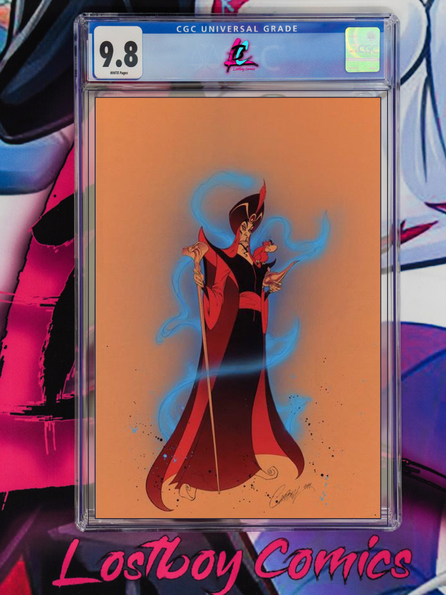 ALADDIN #1 J SCOTT CAMPBELL METAL VIRGIN 1ST PRINTING CGC 9.8