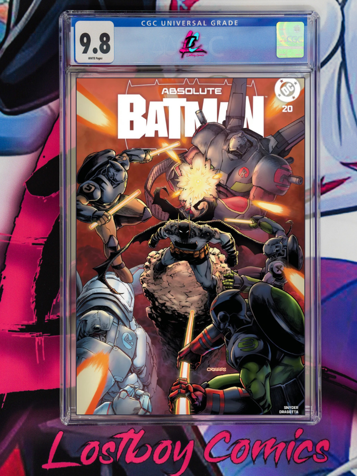 Absolute Batman #1 Crees Lee Exclusive CGC 9.8