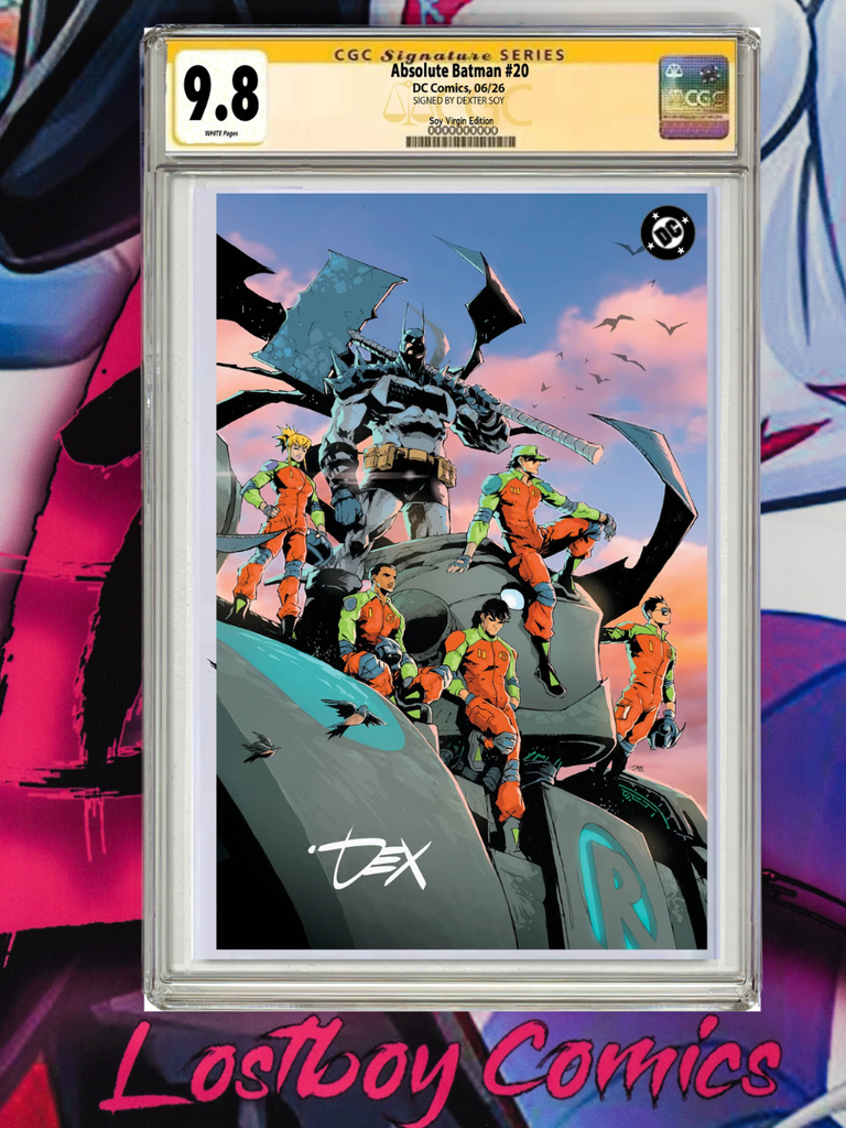 ABSOLUTE BATMAN #20 DEXTER SOY FANEXPO PHILLY EXCLUSIVE WRAPAROUND