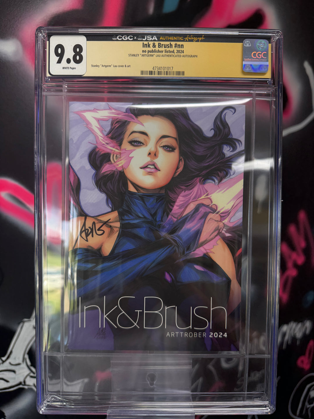 Ink & Brush 2024 CGC 9.8 Signed Artgerm