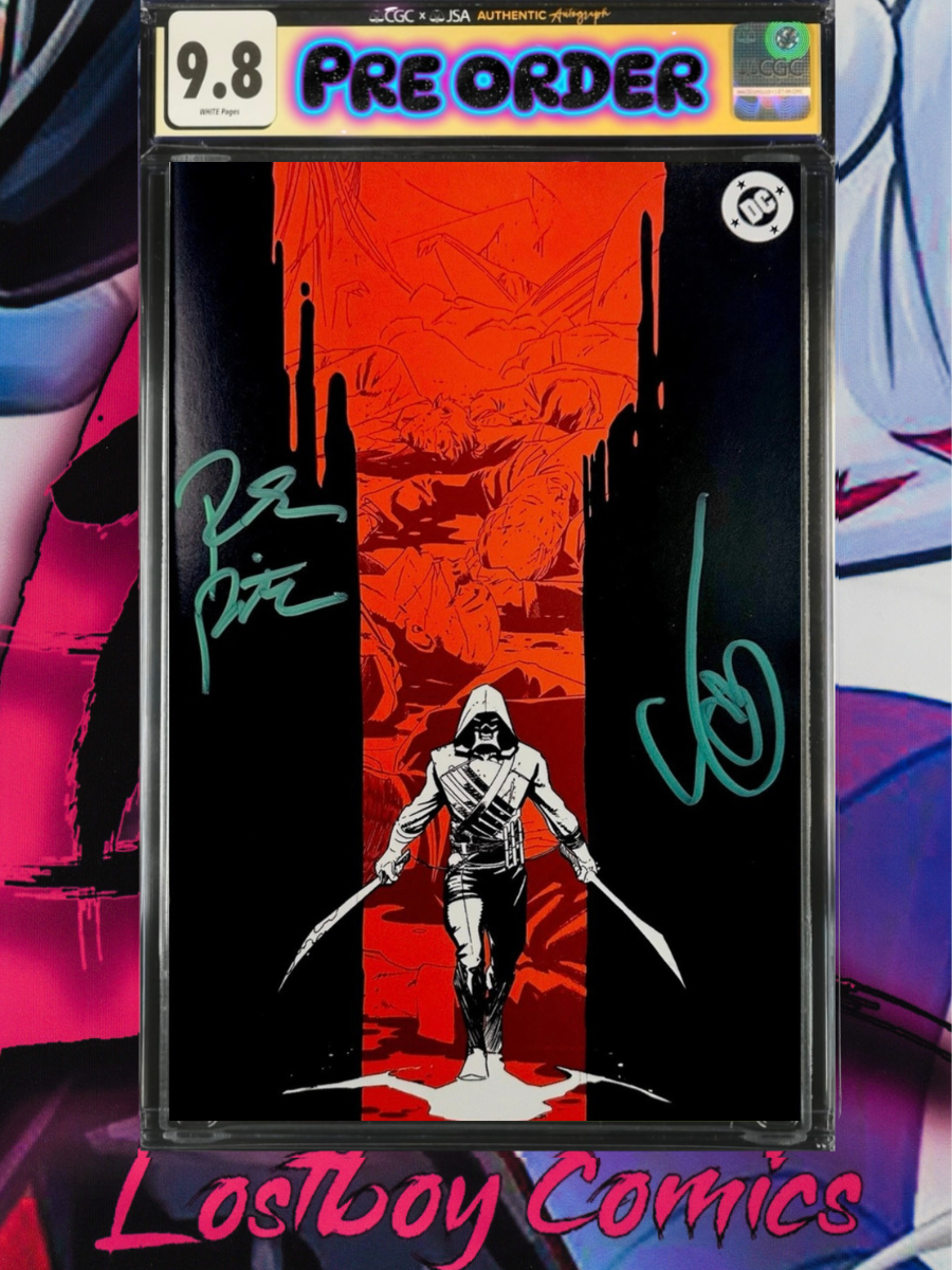 Absolute Green Arrow #1 Javier Fernandez Glow-In-The-Dark Exclusive Virgin CGC 9.8 Signed Pichetshote & Snyder