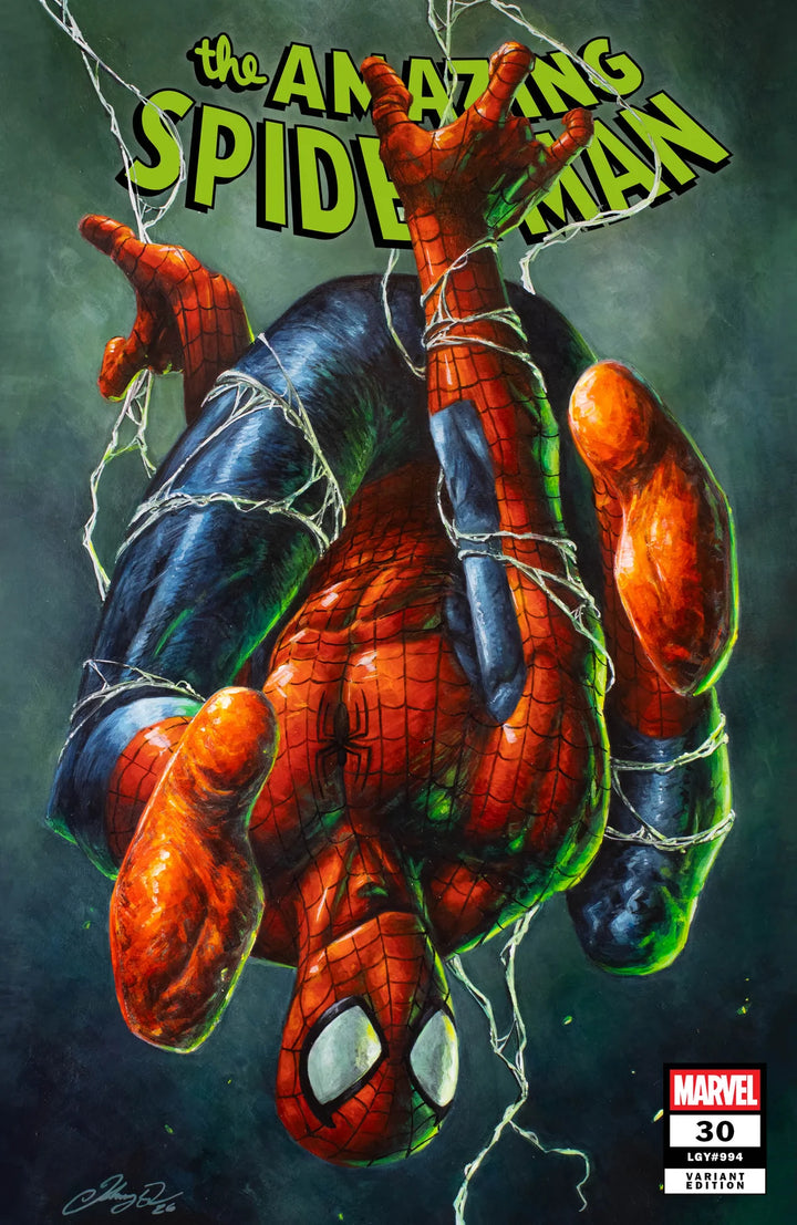 AMAZING SPIDER-MAN #30 JOHNNY DESJARDINS HEROES CON EXCLUSIVE CGC 9.8