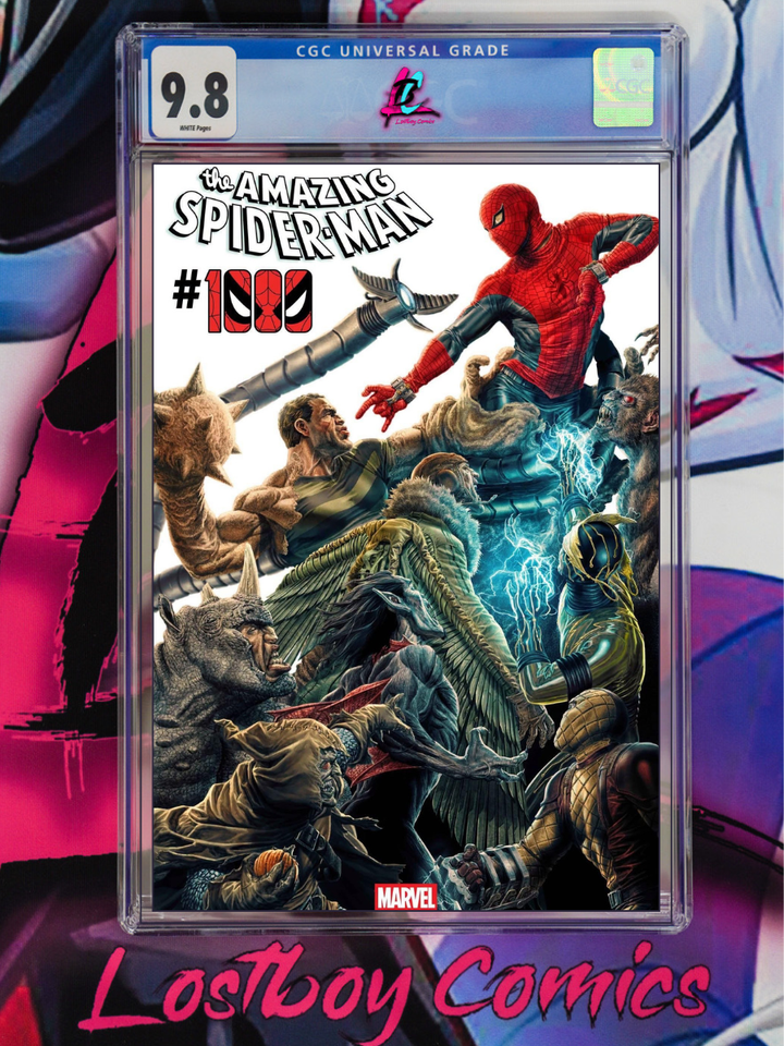 AMAZING SPIDER-MAN #1000 Bermejo 1st Printing CGC 9.8
