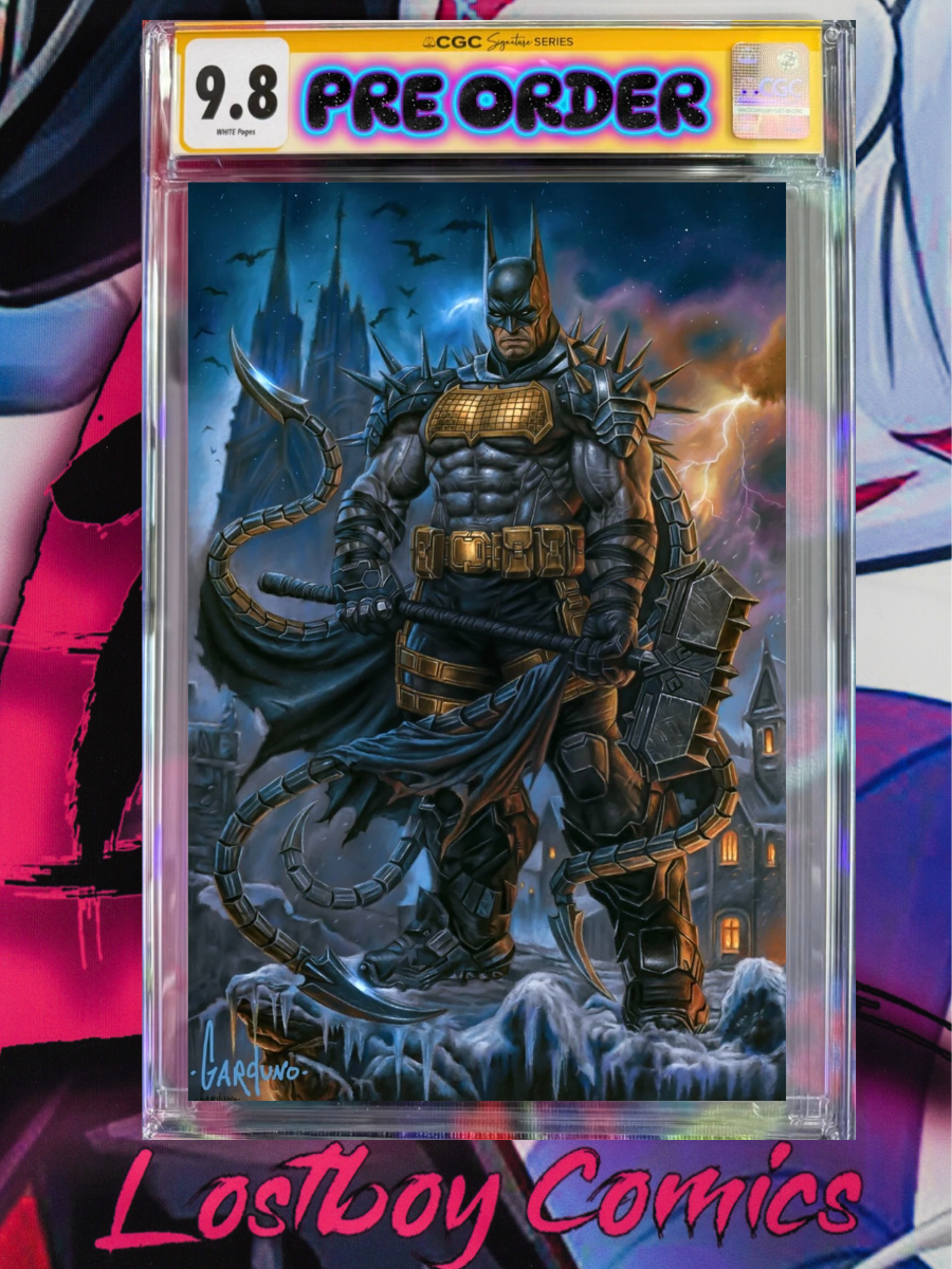Knight of the Black Winter #1 Garduno Exclusive Virgin CGC 9.8 Signed