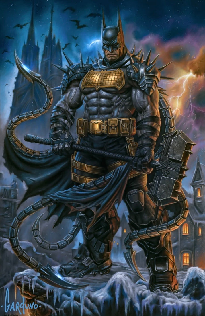 Knight of the Black Winter #1 Garduno Exclusive Virgin Signed