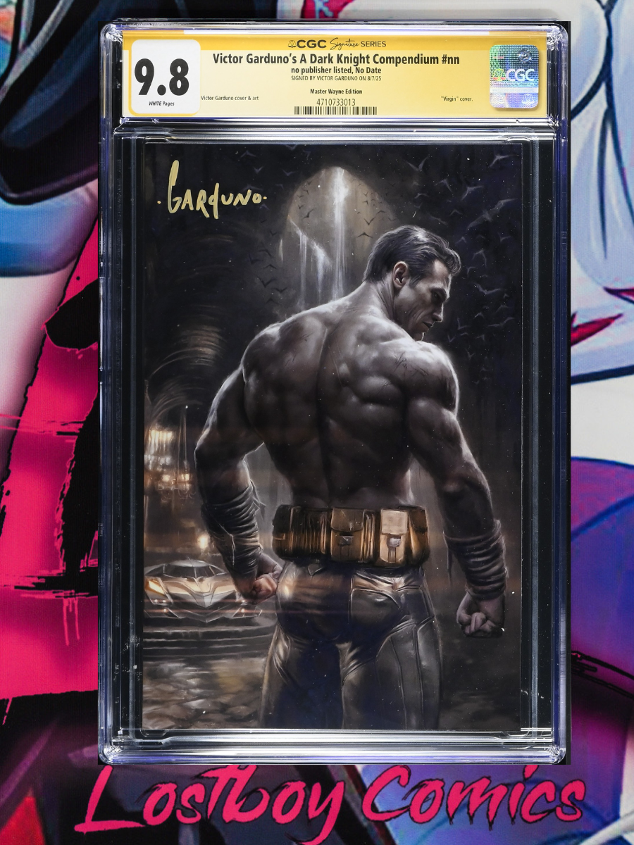Master Wayne #1 Dark Knight Compendium Garduno CGC 9.8 Signed