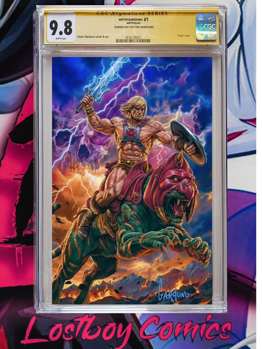 SOVEREIGN OF THE EMERALD ROAR #1 VICTOR GARDUNO EXCLUSIVE CGC 9.8 SIGNATURE SERIES