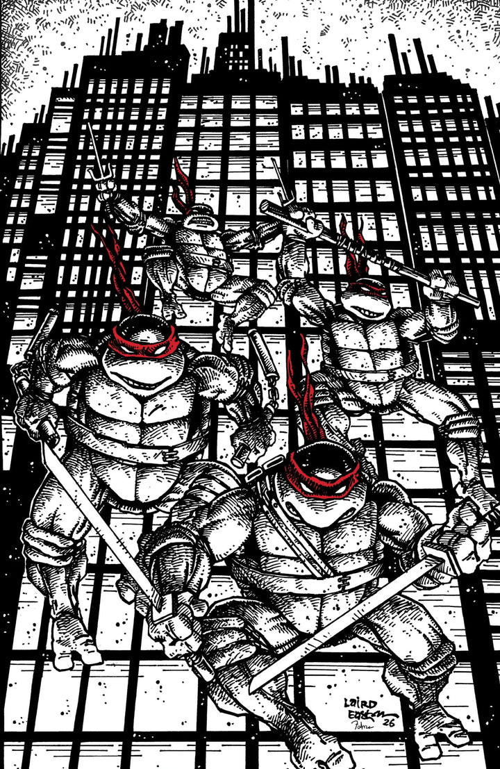 Teenage Mutant Ninja Turtles #20: 300th Issue Special 1:1000 Eastman & Laird Full Art