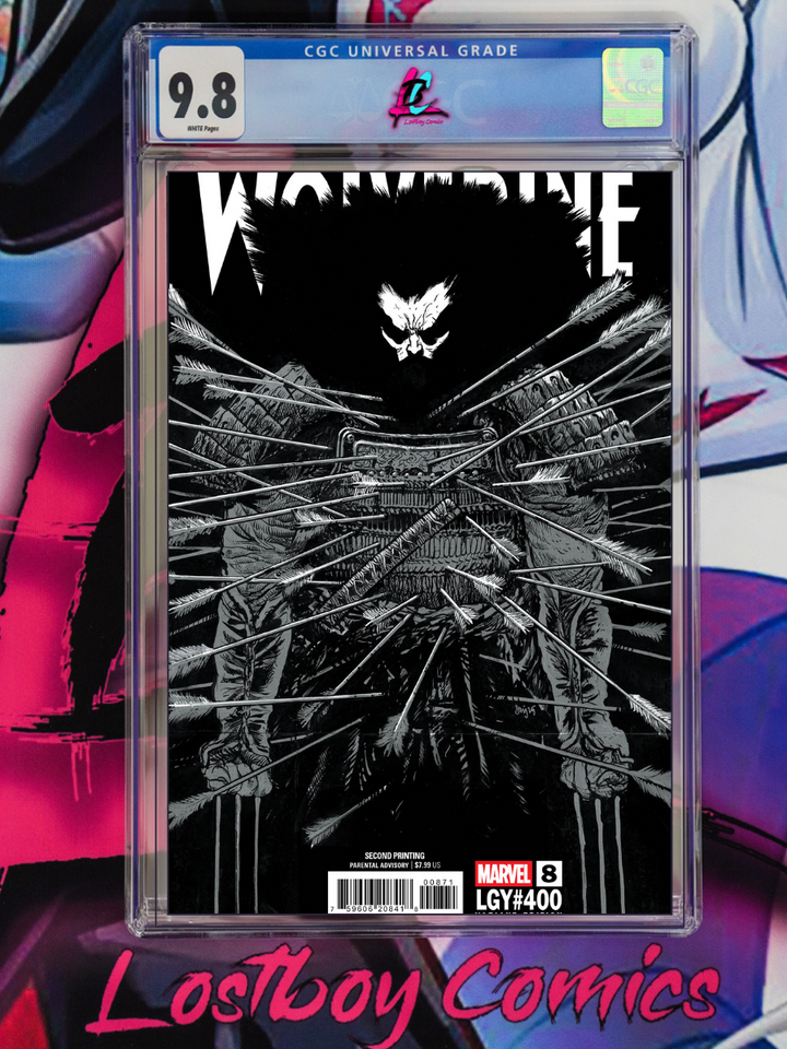 WOLVERINE #8 DANIEL WARREN JOHNSON 2ND PRINTING CGC 9.8