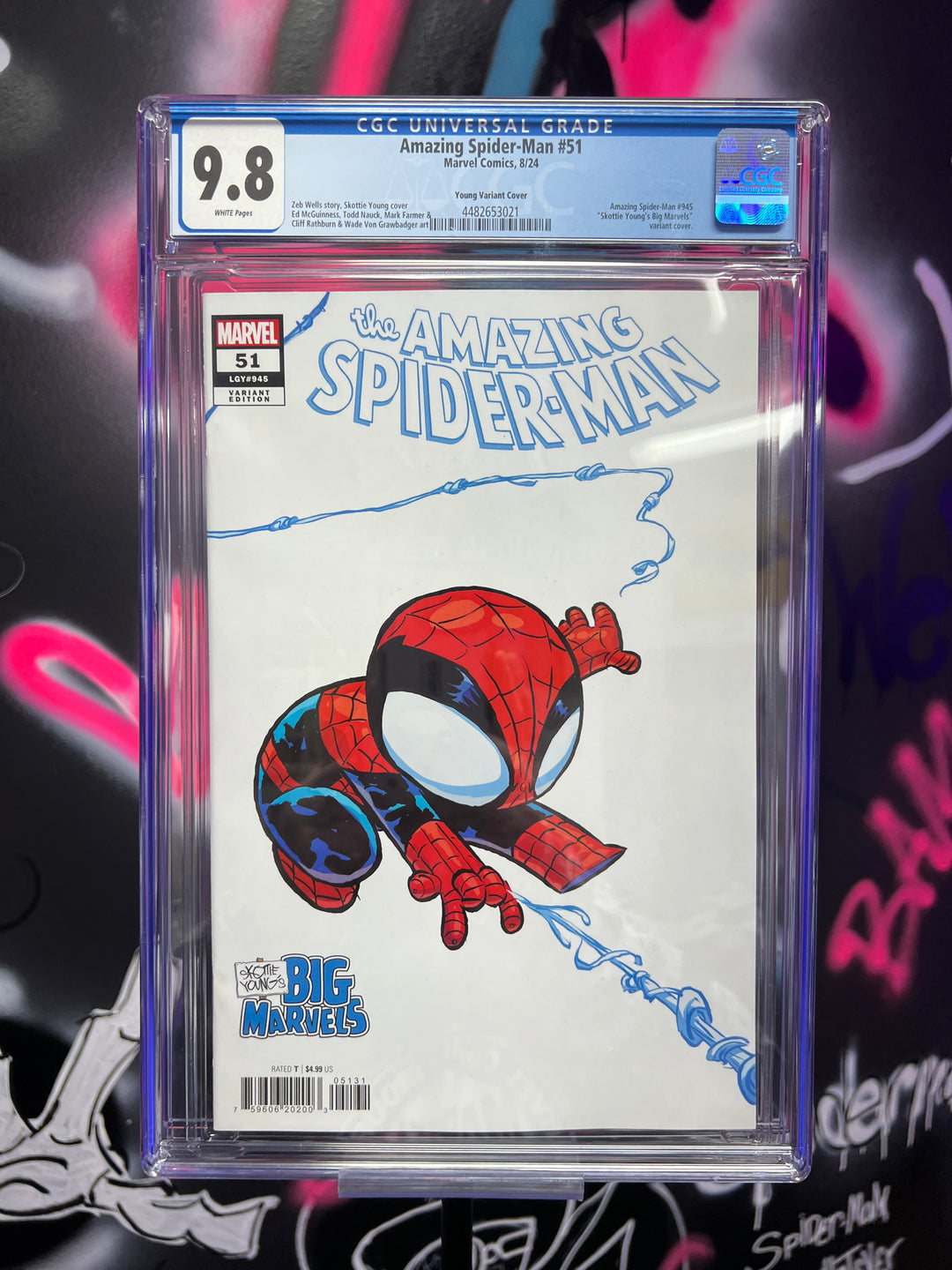 AMAZING SPIDER-MAN #51 SKOTTIE YOUNG'S BIG MARVEL CGC 9.8