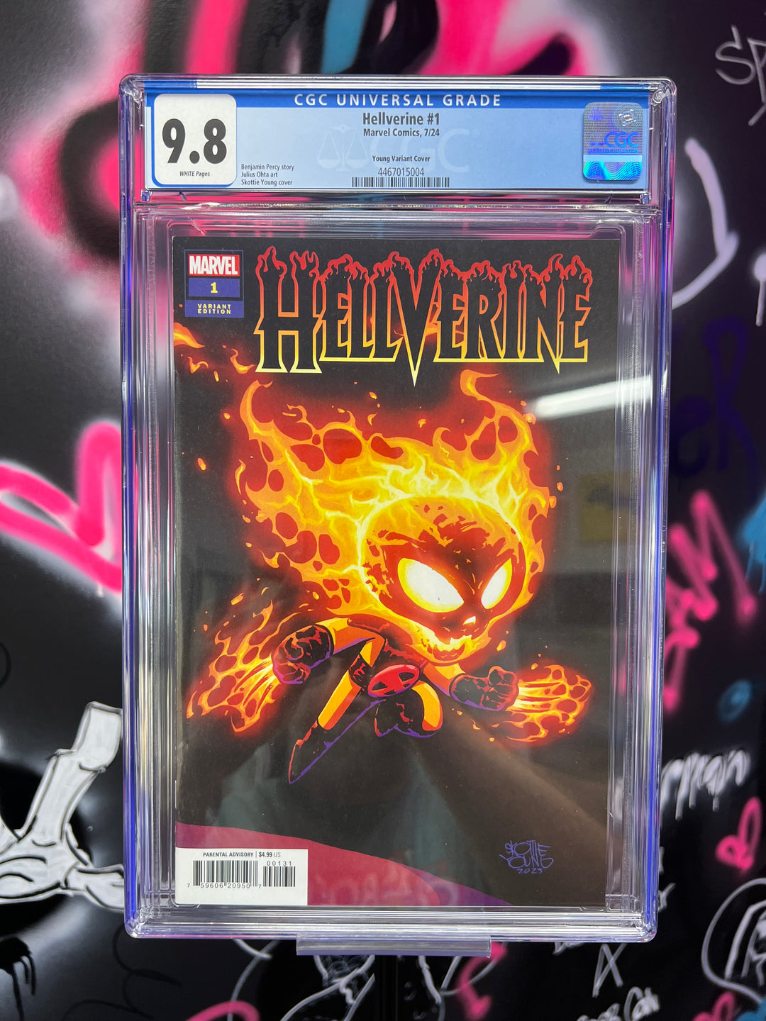 HELLVERINE #1 SKOTTIE YOUNG CGC 9.8