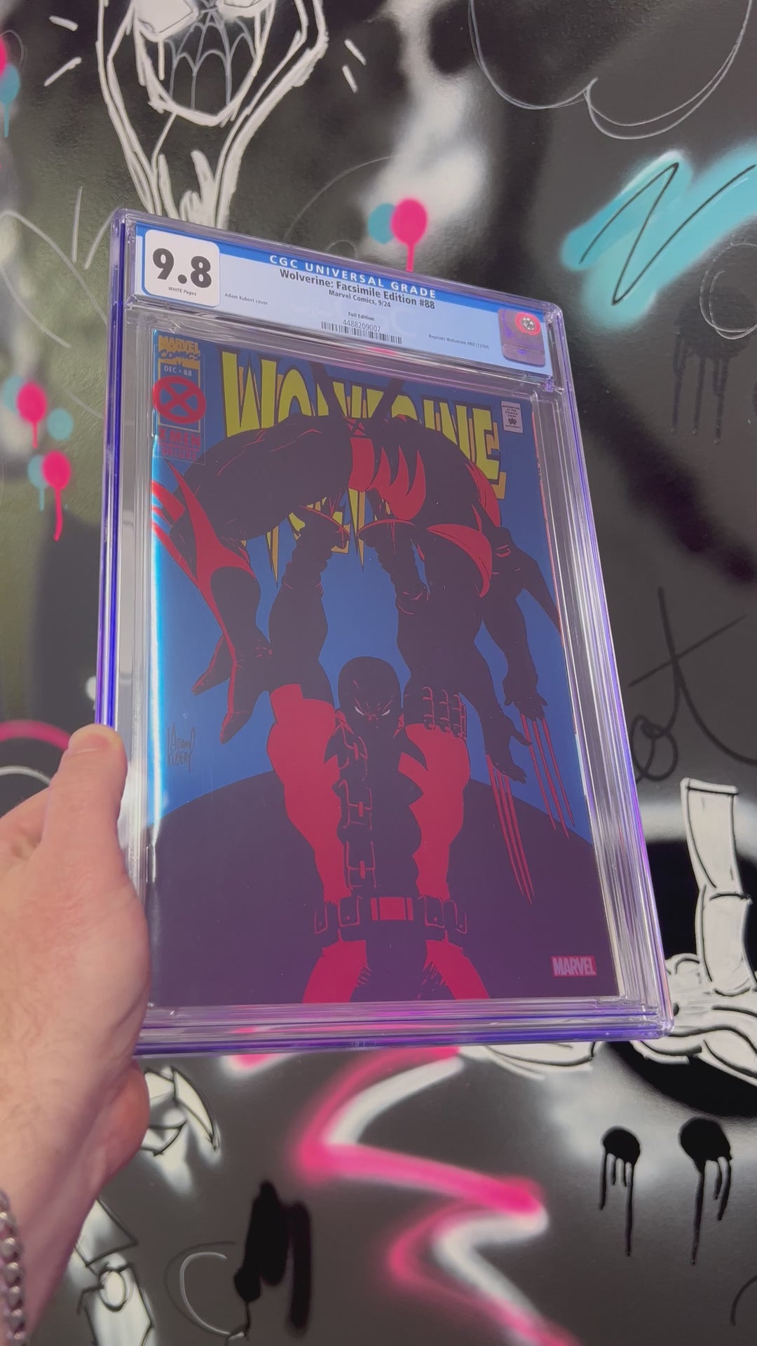 WOLVERINE #88 FACSIMILE EDITION FOIL CGC 9.8