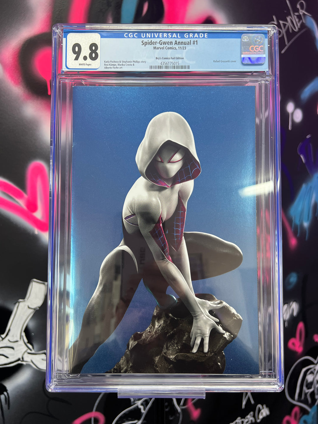 Spider Gwen Annual 1 Rafael Grassetti FOIL CGC 9.8