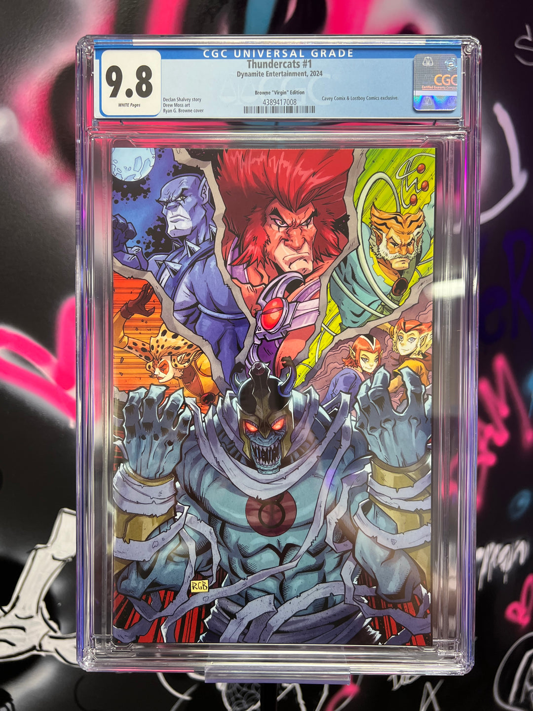 Thundercats 1 CGC 9.8 LBC Exclusive Virgin Variant